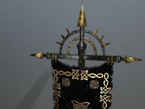 flag 3D Model