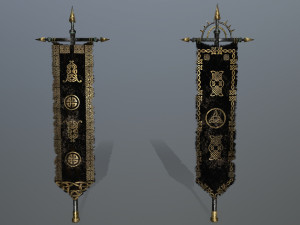 flag 3D Model