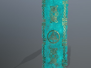 flag Modèle 3D