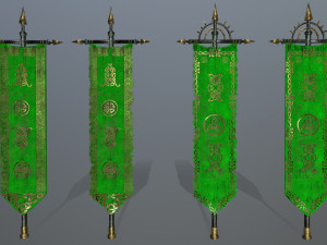 flag 3D Model