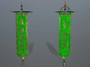 flag 3D Model