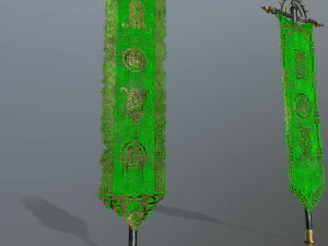 flag 3D Model