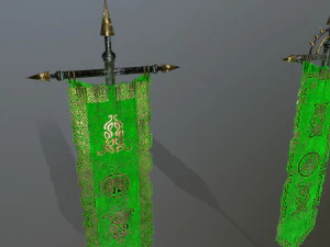 flag 3D Model