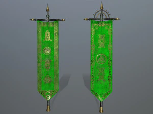 flag 3D Model