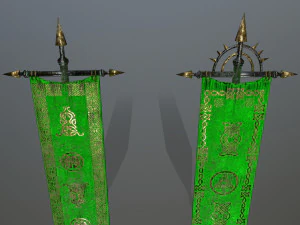 flag 3D Model