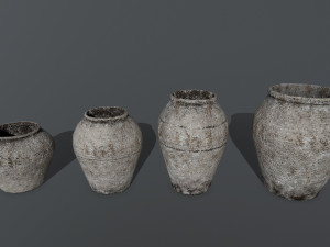 vase set Model 3D