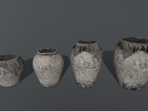 vase set Model 3D