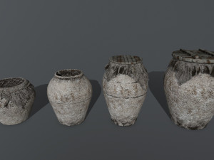 vase set Model 3D