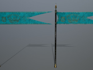flag set 3D Model
