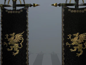 flag set 3D Model