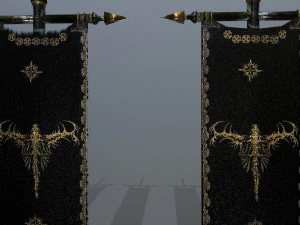 flag set 3D Model