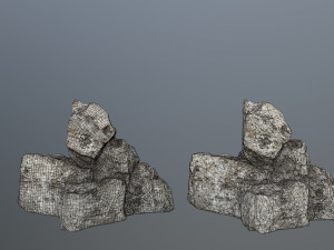 rocks 3D Модель