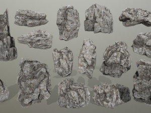rocks 3D Model