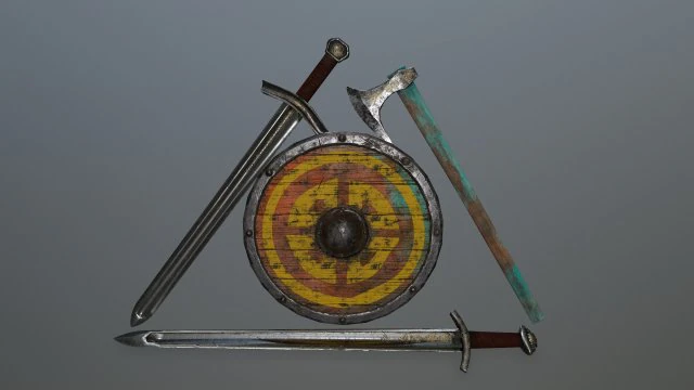 wiking set 3D Model .c4d .max .obj .3ds .fbx .stl .blend 