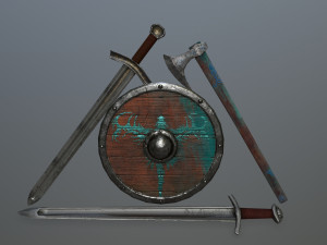 wiking set 3D Модель