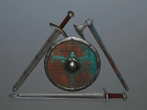 위킹 세트 3D 모델