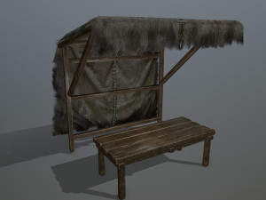 marketbench 3D 모델