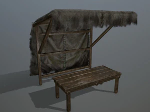 marketbench 3D Model