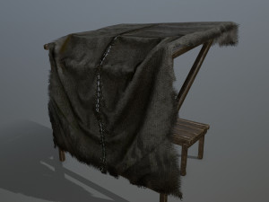 marketbench 3D 모델