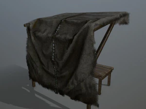 marketbench 3D Model