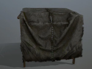 marketbench 3D Model