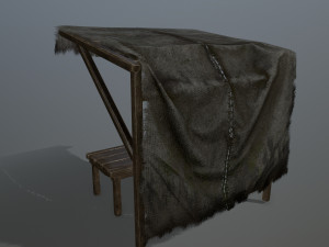 marketbench 3D 모델