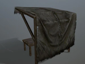 marketbench 3D Model