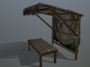 marketbench 3D 모델