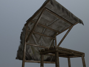 marketbench 3D 모델