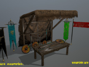 marketbench 3D Model