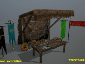 Marketbench 3D Модель