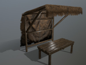 marketbench 3D Модель