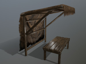 marketbench 3D Модель