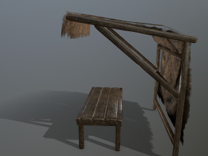marketbench 3D Модель