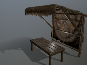 marketbench 3D Модель