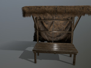 marketbench 3D Модель