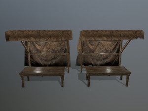 marketbench 3D Модель