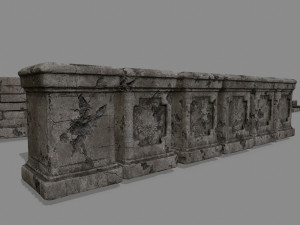 ruin set 3D Модель