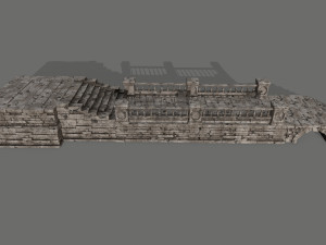 ruin set 3D Модель