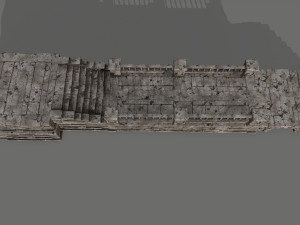 ruin set 3D Модель