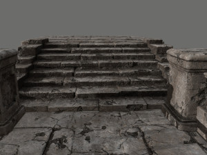ruin set 3D Модель