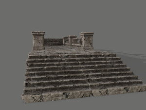 ruin set 3D Модель