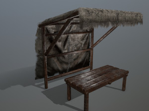 marketbench Modèle 3D
