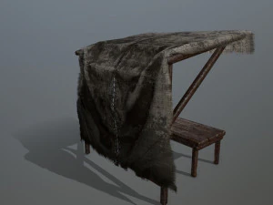 marketbench 3D Model