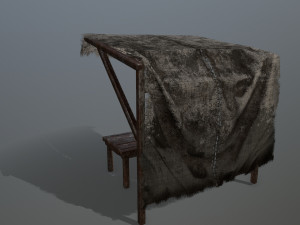 marketbench Modèle 3D