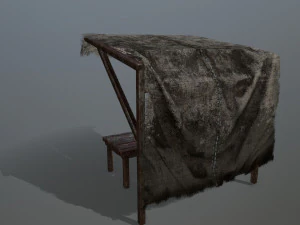 marketbench 3D Model