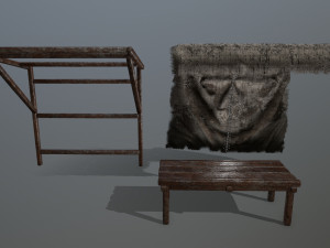 marketbench Modèle 3D
