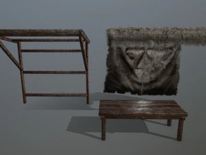 marketbench 3D Model