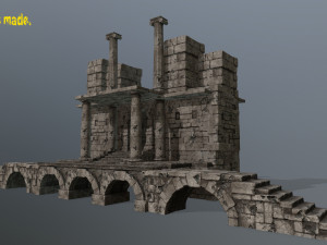 ruin set 3D Model