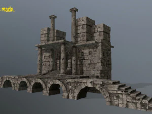 ruin set 3D Model